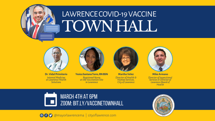 Lawrence COVID-19 Vaccine Town Hall
