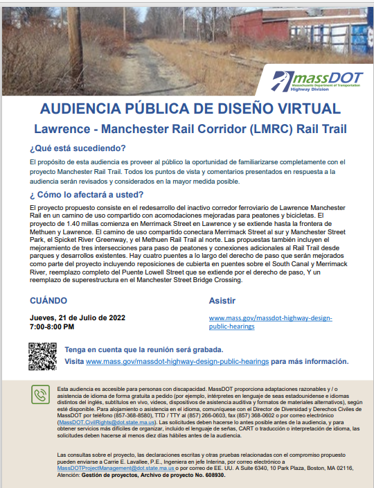 Virtual Hearing Posting Spanish Version