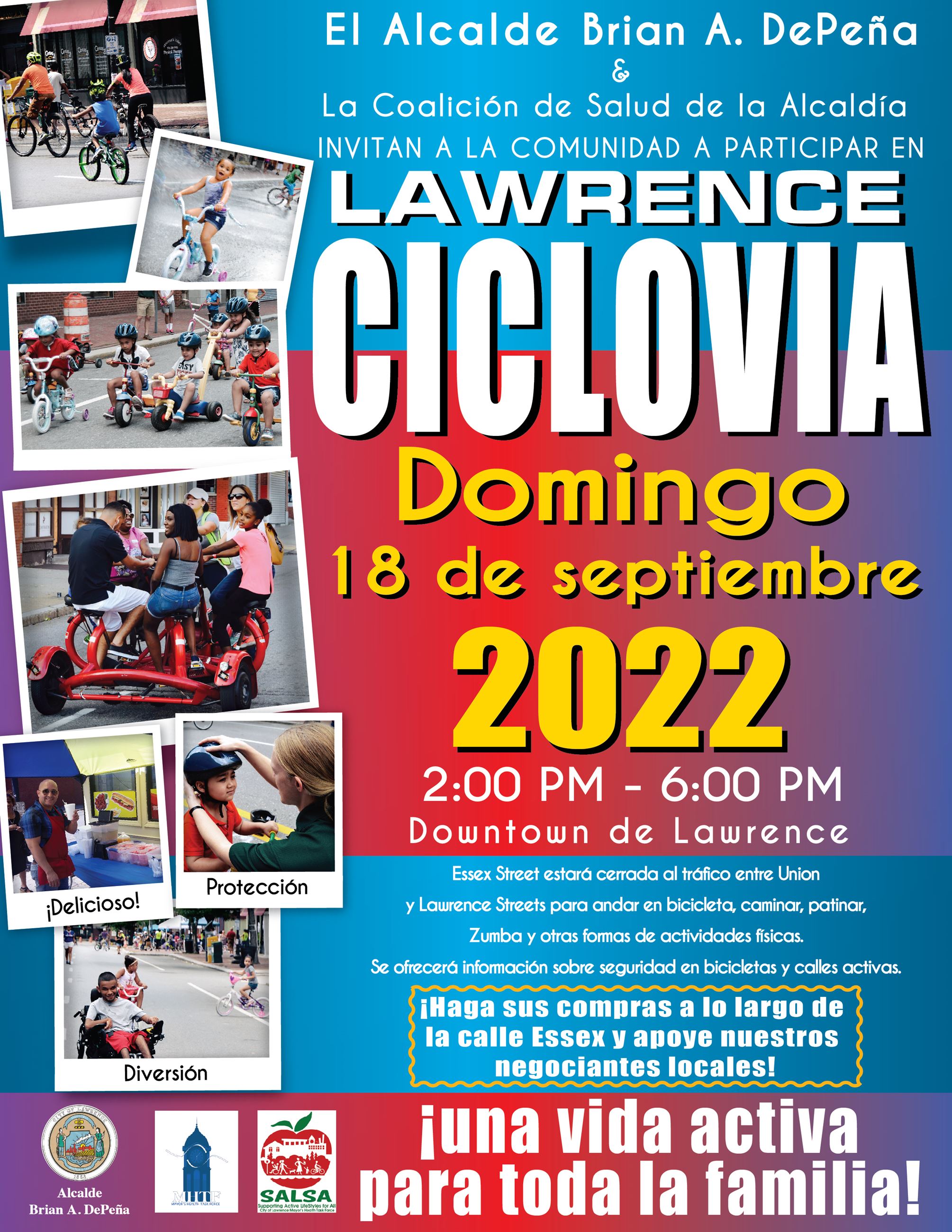 CICLOVIA 2022 sph FLYER SPANISH