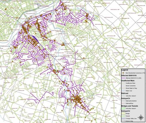 Impacted Non-Residential Customers